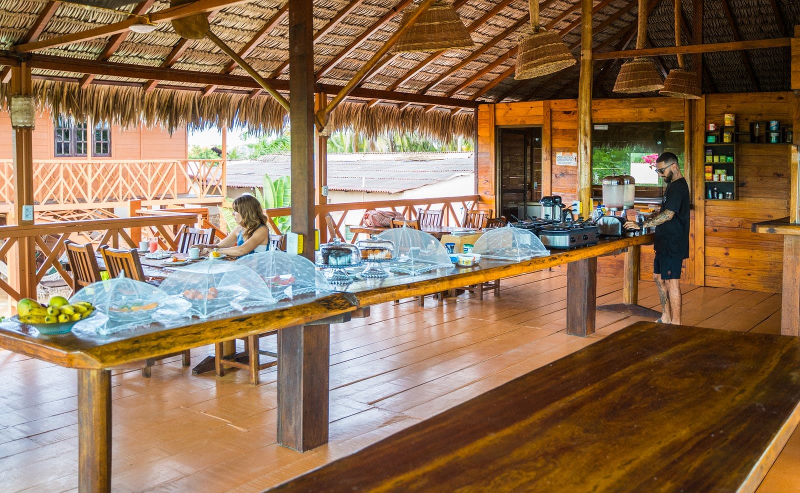 Salão do café da manhã de Paraíso dos Ventos