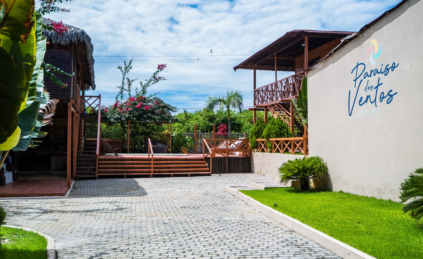 Entrada principal de Paraíso dos Ventos